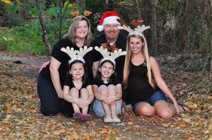 Our Christmas 2012 Family photo.